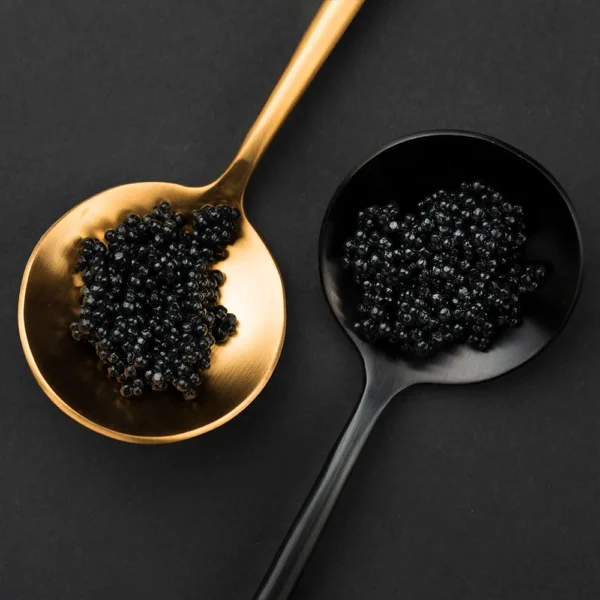 BLACK GARLIC PEARLS WITH 24K GOLD - Image 4